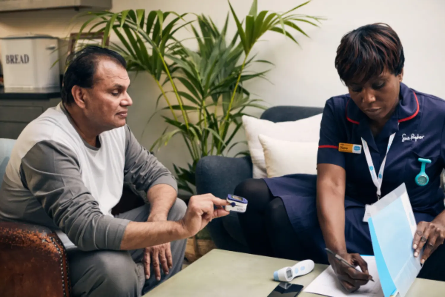 Health checks with a nurse